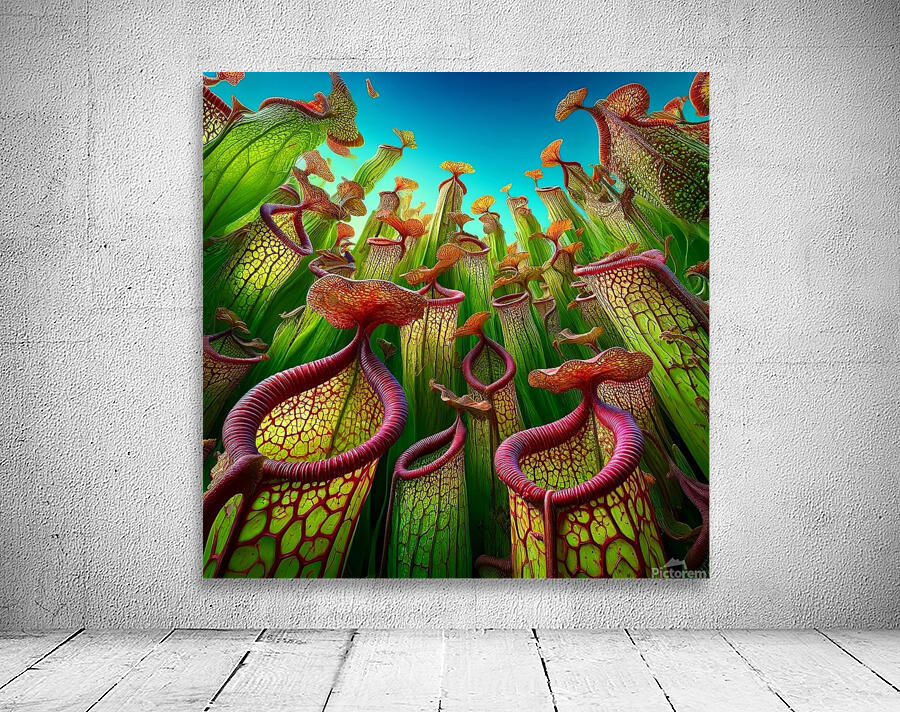 ai artist debra amerson plant artistrypitcher pla Wall Preview