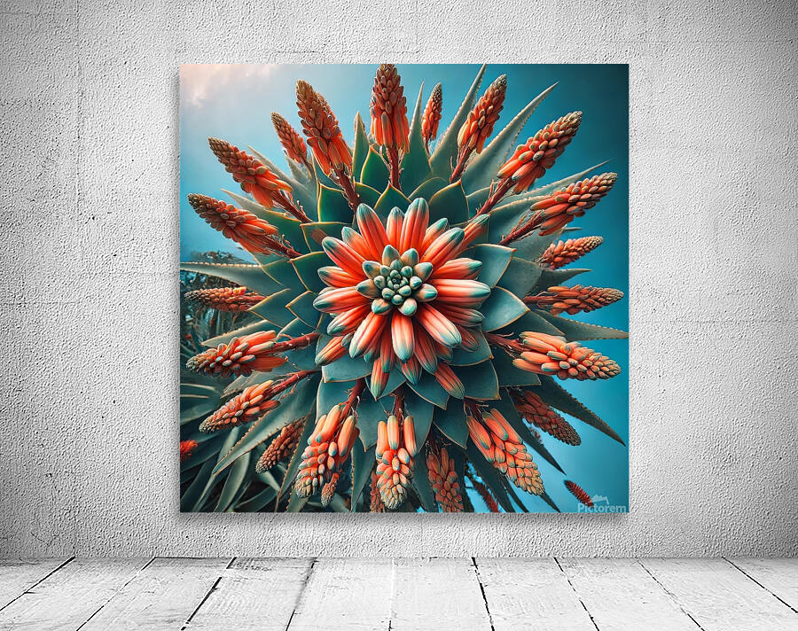 wall art by ai artist debra amerson deeper green  1718631688.0103 Wall Preview