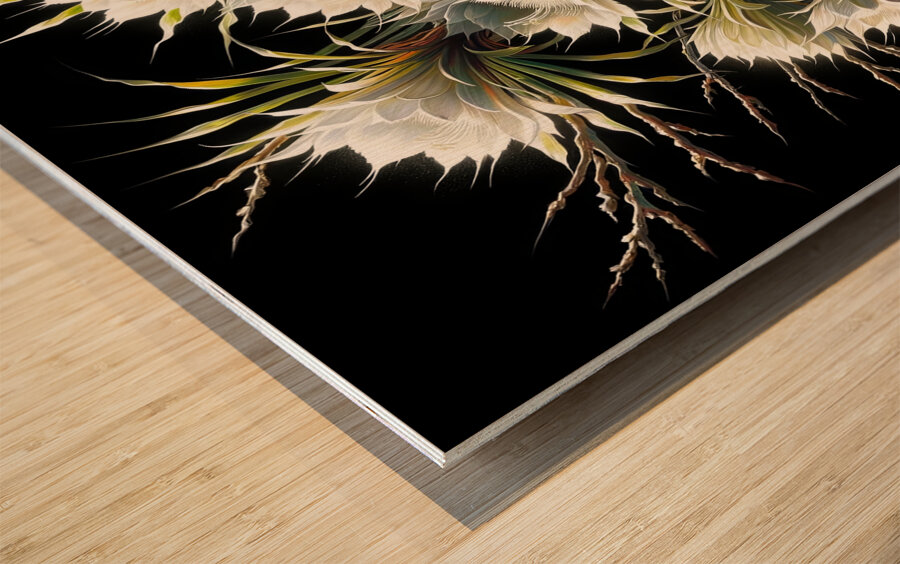 ai artist debra amerson plant artistry547a8d52 5e Wood print