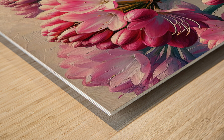 ai artist debra amerson plant artistry345dd7ec 2c Wood print