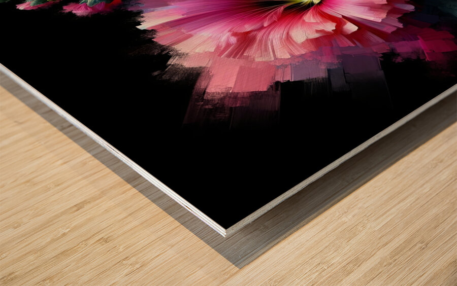 ai artist debra amerson plant artistry391edb17 fe Wood print