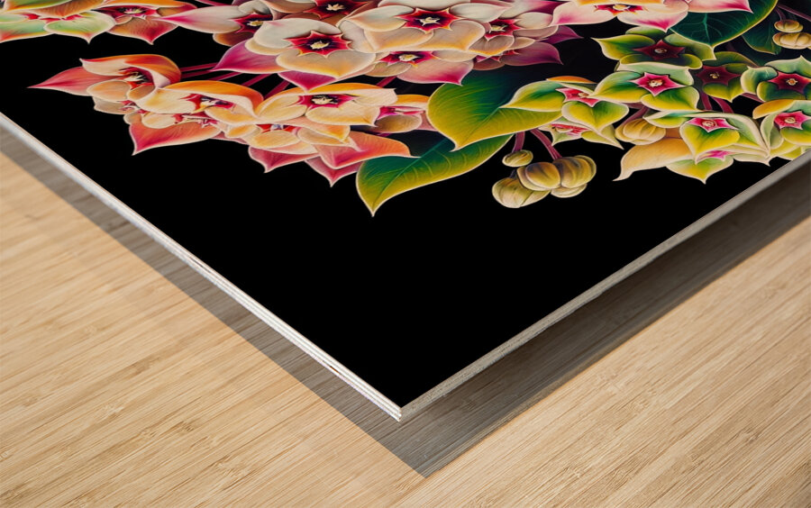 ai artist debra amerson plant artistry517b2ed7 2e Wood print