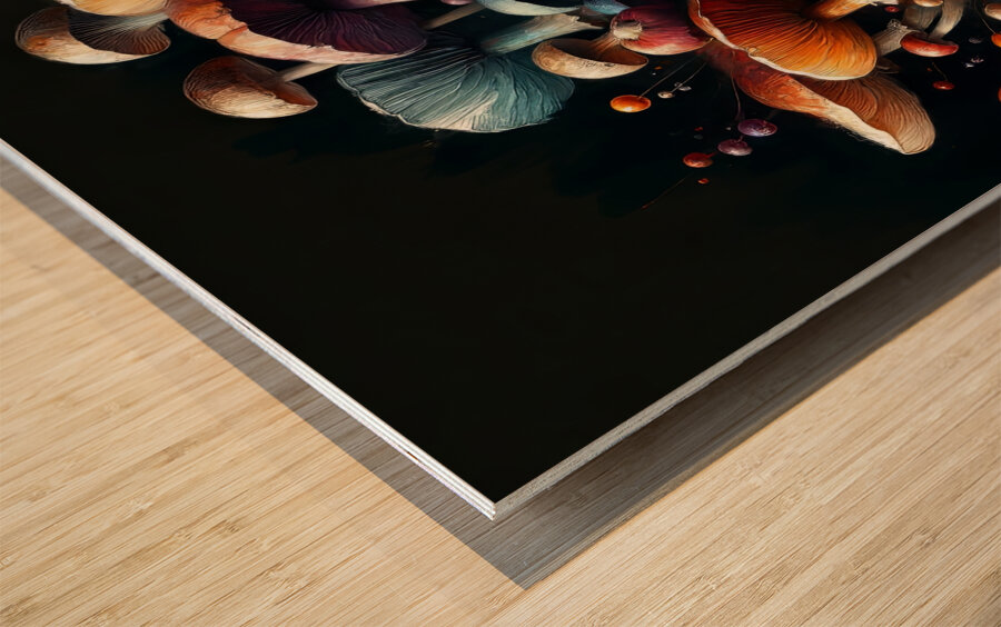 ai artist debra amerson plant artistry928d2eb2 2d Wood print