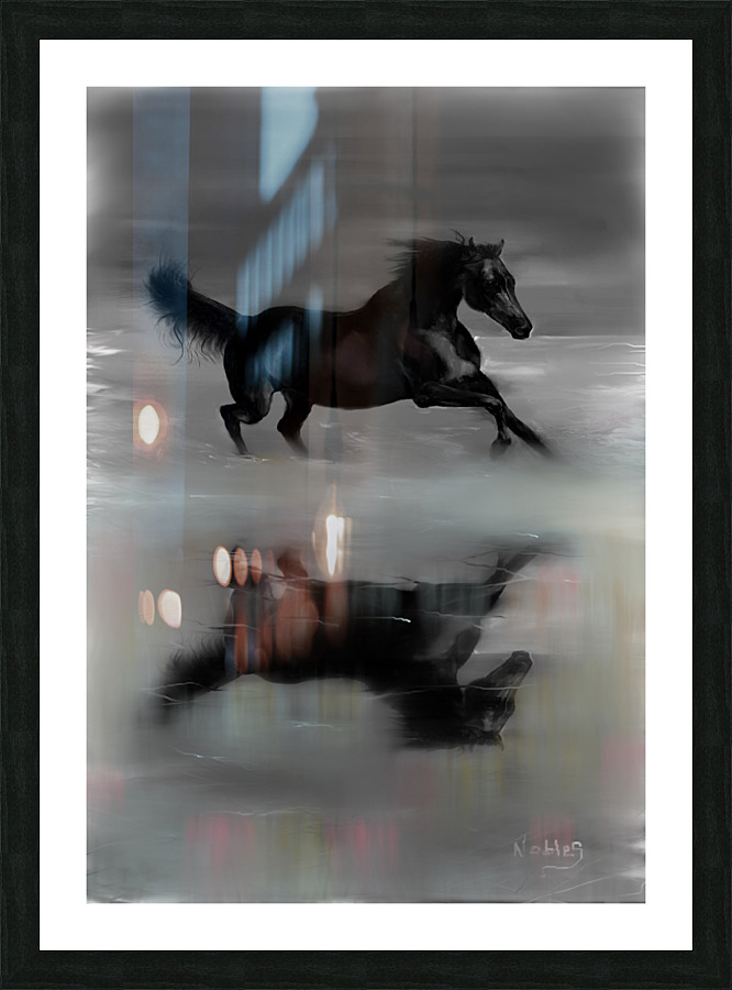 Arabian Stallion Picture Frame print