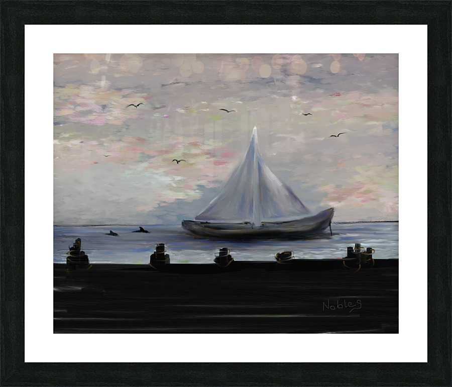 Sailboat  Picture Frame print
