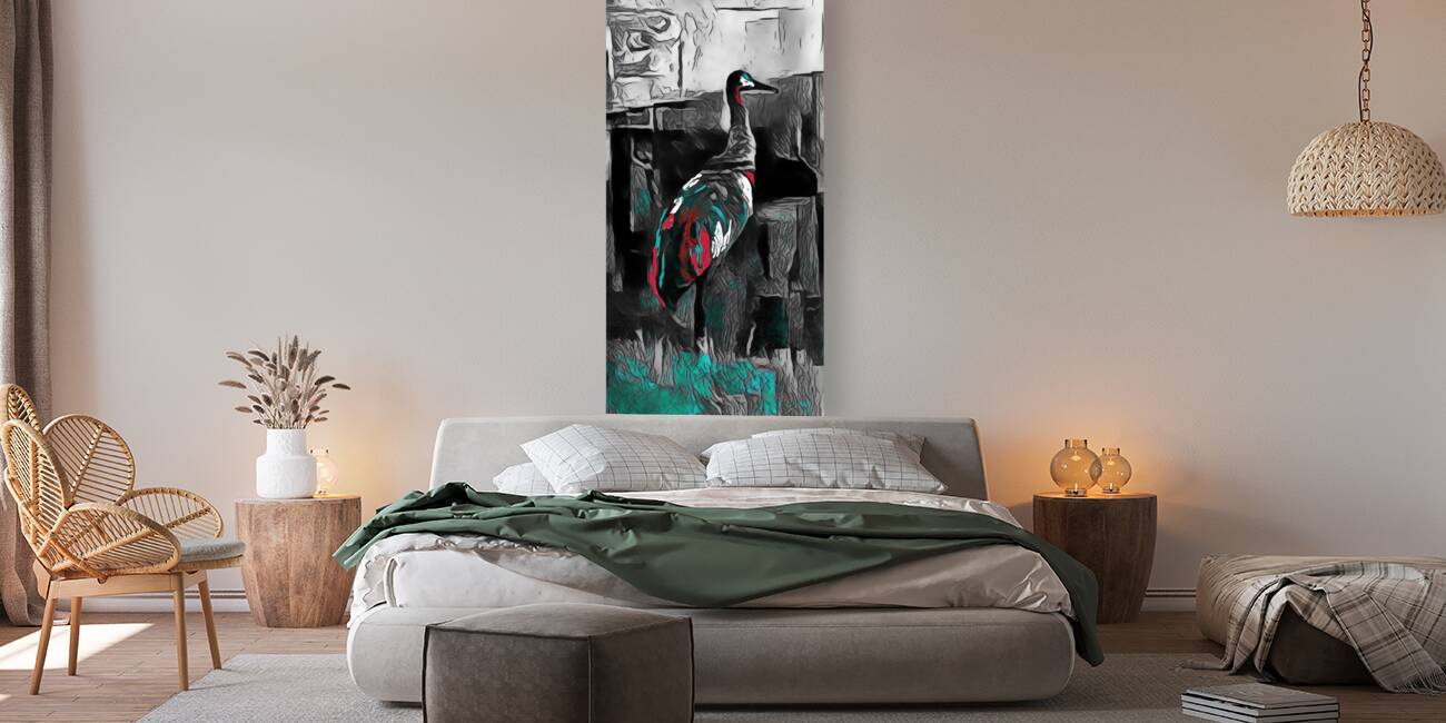 Sandhill crane - Yellowstone Reproduction