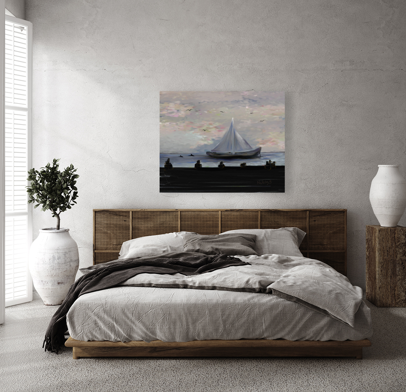 Sailboat  Reproduction