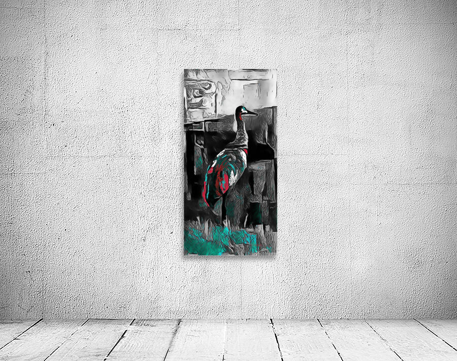 Sandhill crane - Yellowstone Wall Preview