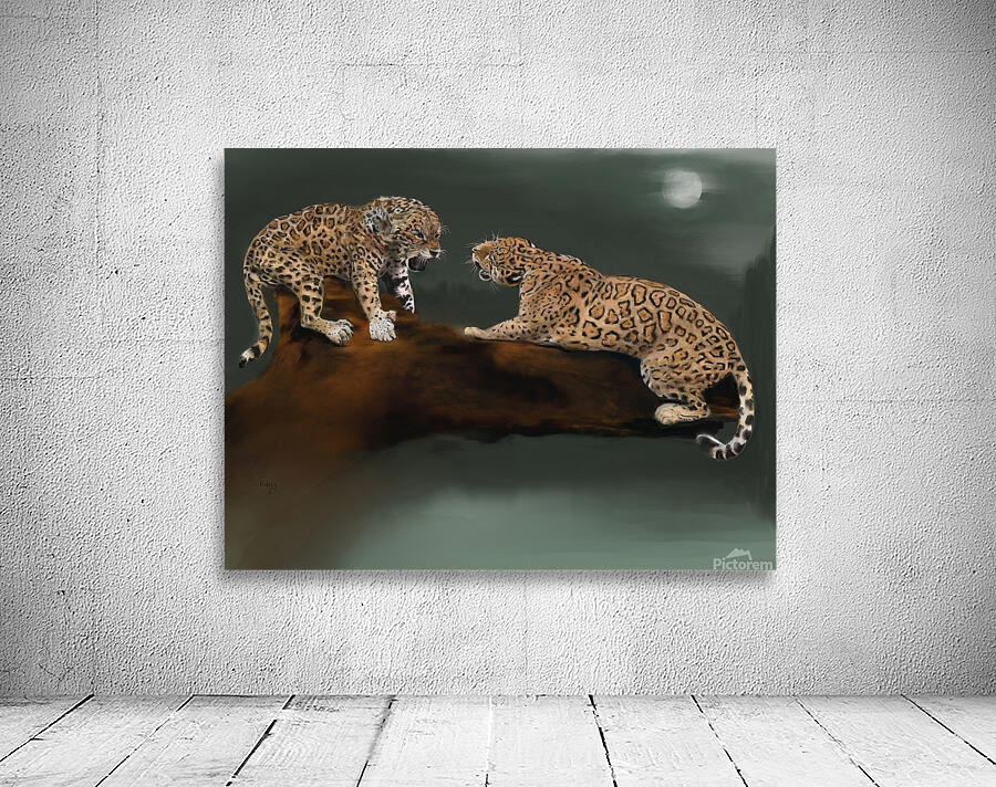 Jaguar Scene Wall Preview