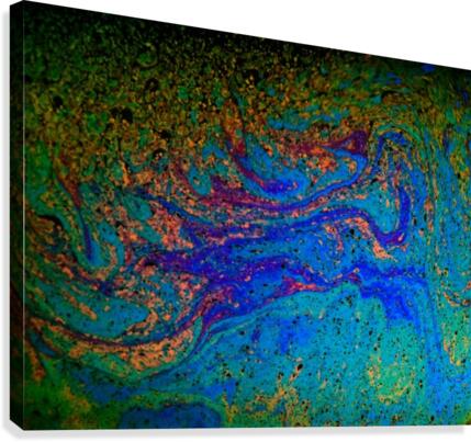 Bubbles Reimagined 60 Canvas Print