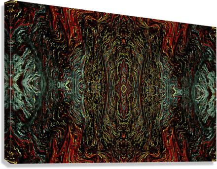 Bubbles Reimagined 45 Canvas Print