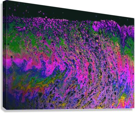 Bubbles Reimagined 55 Canvas Print