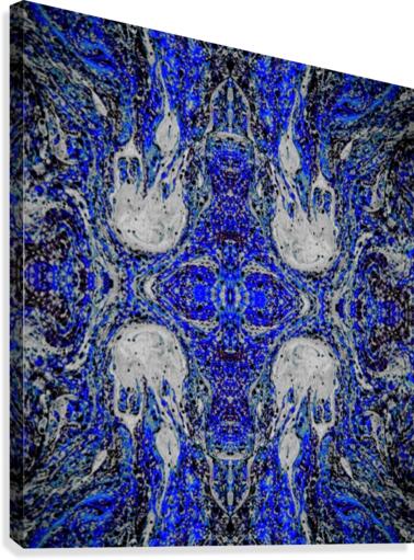 Bubbles Reimagined 42 Canvas Print