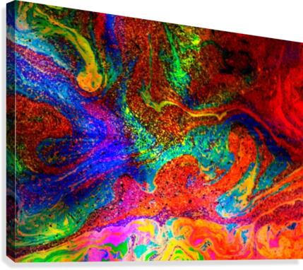 Bubbles Reimagined 51 Canvas Print