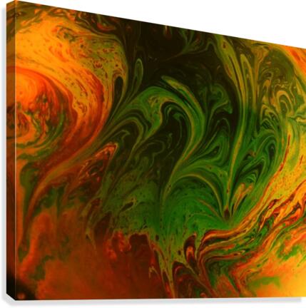 Bubbles Reimagined 36 Canvas Print