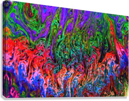 Bubbles Reimagined 33 Canvas Print