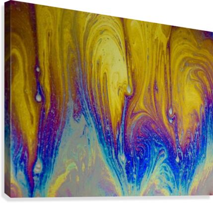 Bubbles Reimagined 32 Canvas Print
