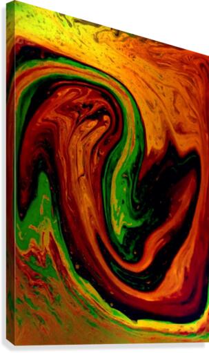 Bubbles Reimagined 23 Canvas Print