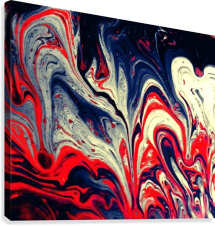Bubbles Reimagined 79 Canvas Print