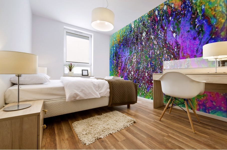 Bubbles Reimagined 61 Mural print