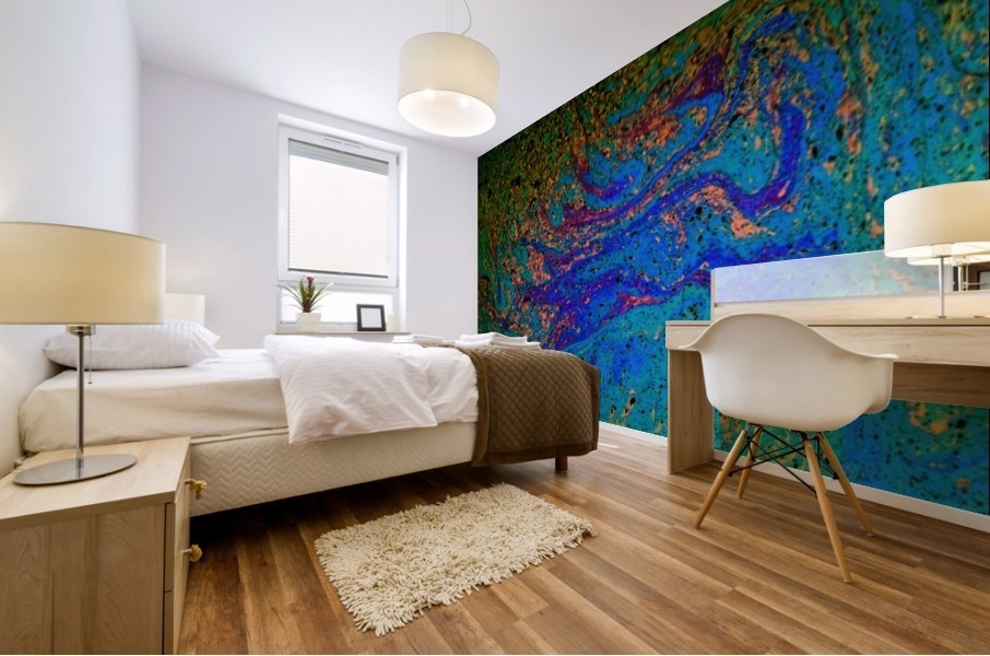 Bubbles Reimagined 60 Mural print