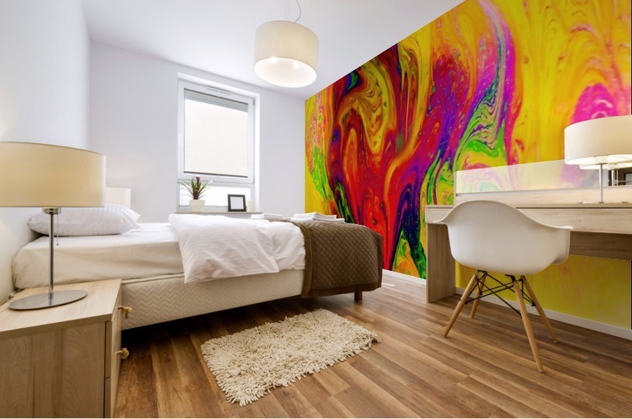 Bubbles Reimagined 53 Mural print