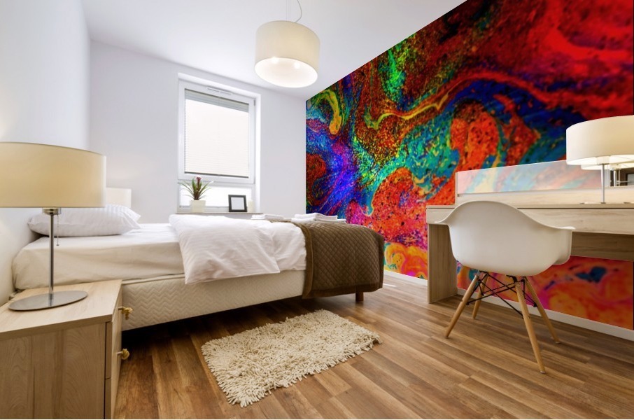 Bubbles Reimagined 51 Mural print