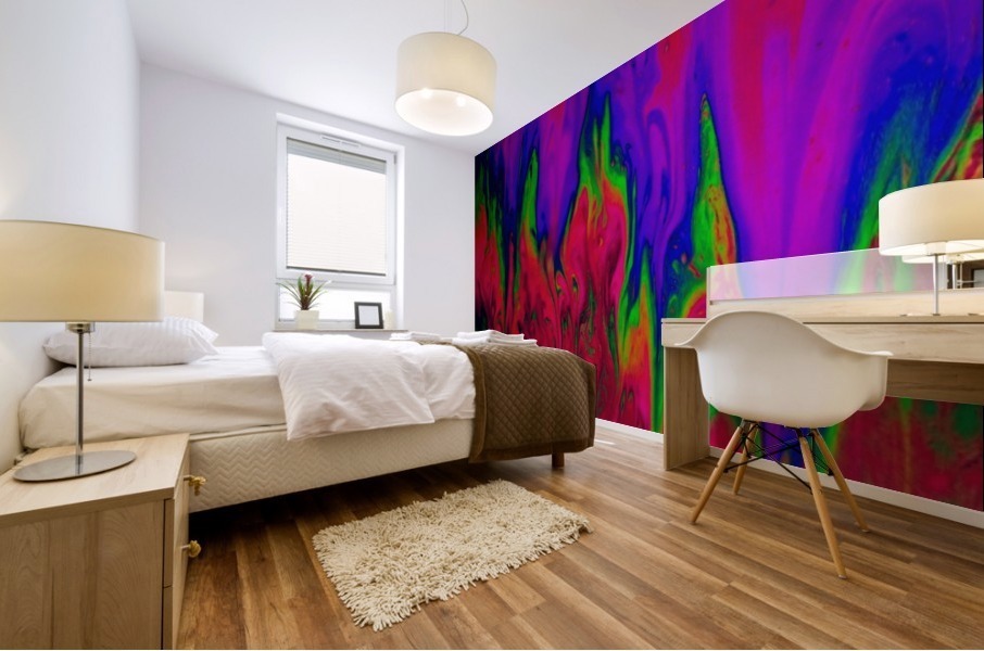 Bubbles Reimagined 27 Mural print