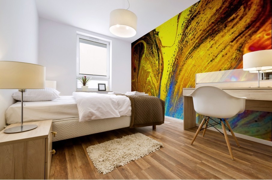 Bubbles Reimagined 8 Mural print