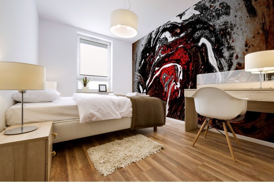 Bubbles Reimagined 95 Mural print