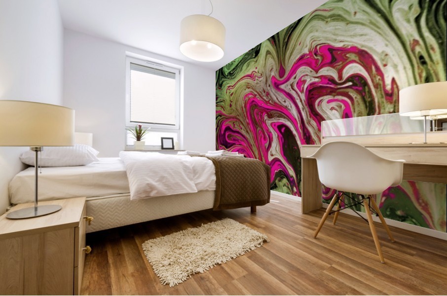Bubbles Reimagined 76 Mural print