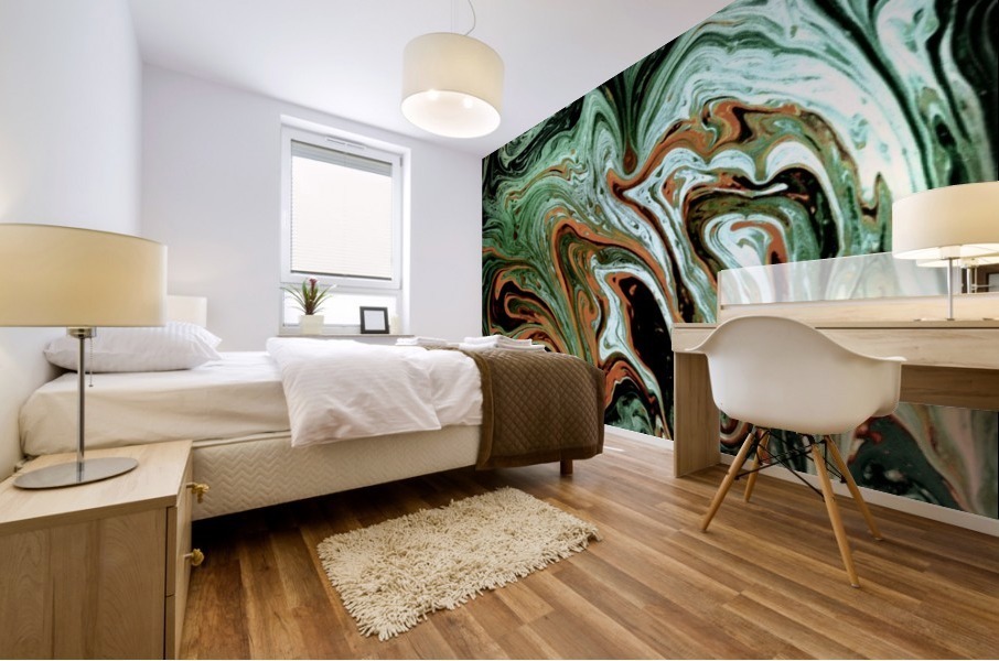 Bubbles Reimagined 71 Mural print