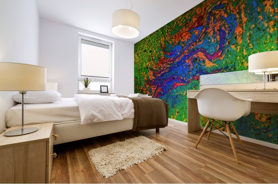 Bubbles Reimagined 68 Mural print