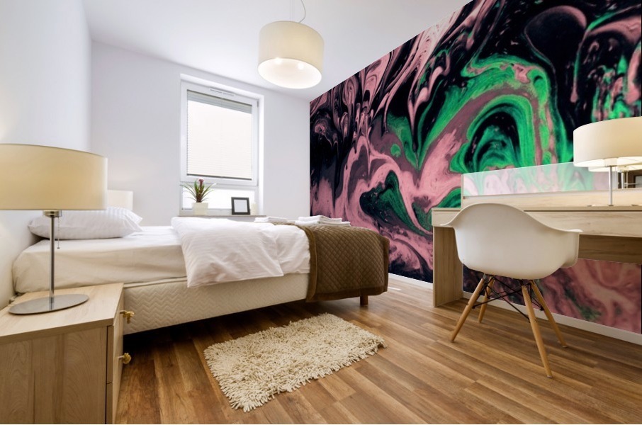 Bubbles Reimagined 66 Mural print
