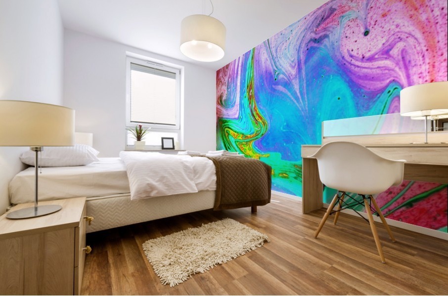 bubbles Reimagined 65 Mural print