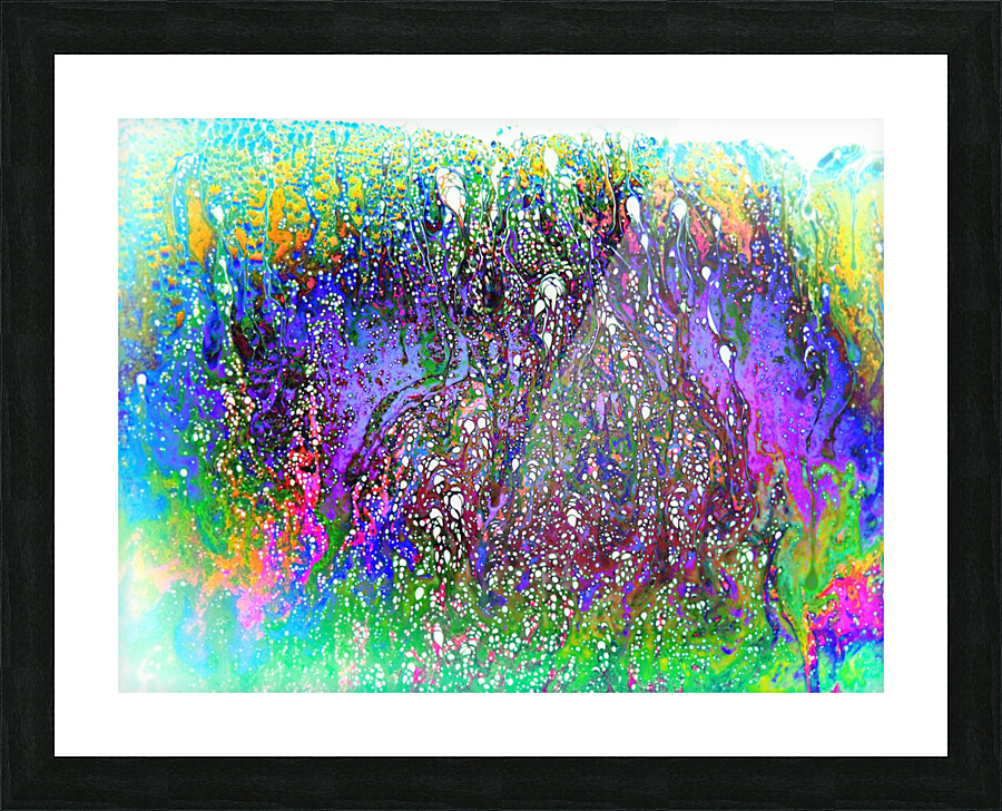 Bubbles Reimagined 61 Picture Frame print