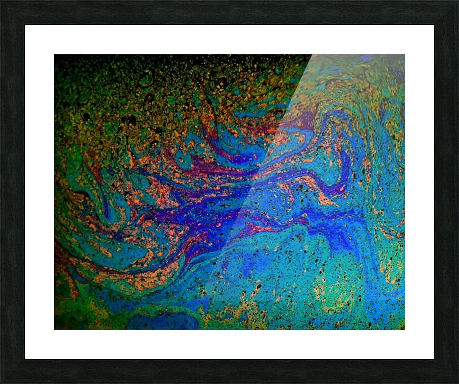 Bubbles Reimagined 60 Picture Frame print