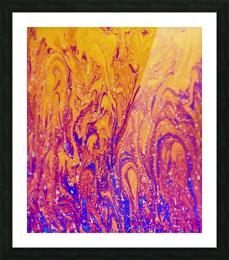 Bubbles Reimagined 50 Picture Frame print