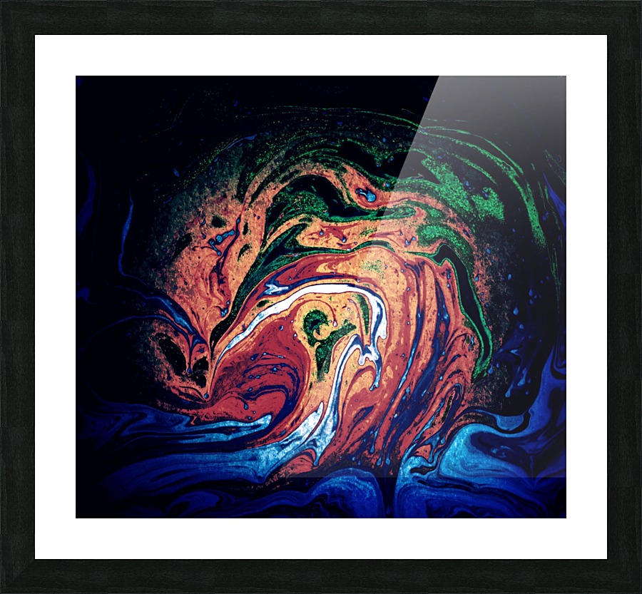 Bubbles Reimagined 57 Picture Frame print