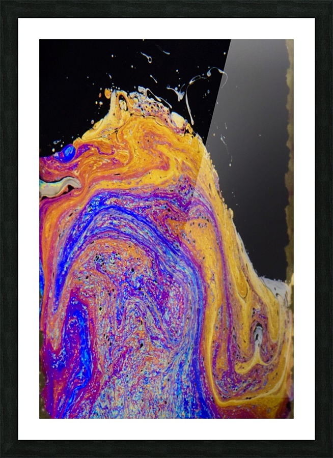 Bubbles Reimagined 43 Picture Frame print