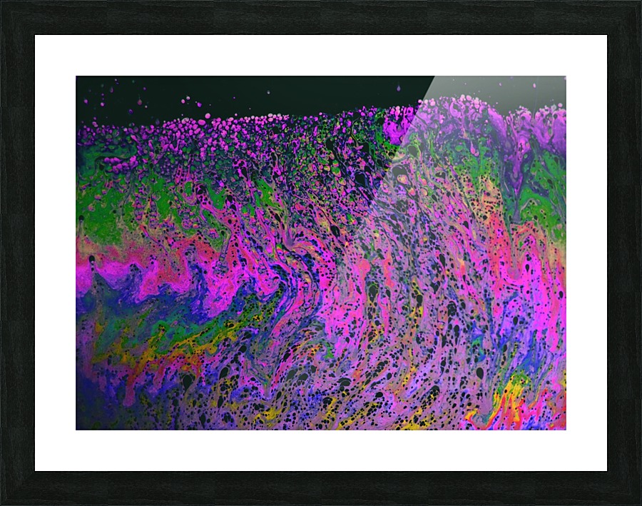Bubbles Reimagined 55 Picture Frame print