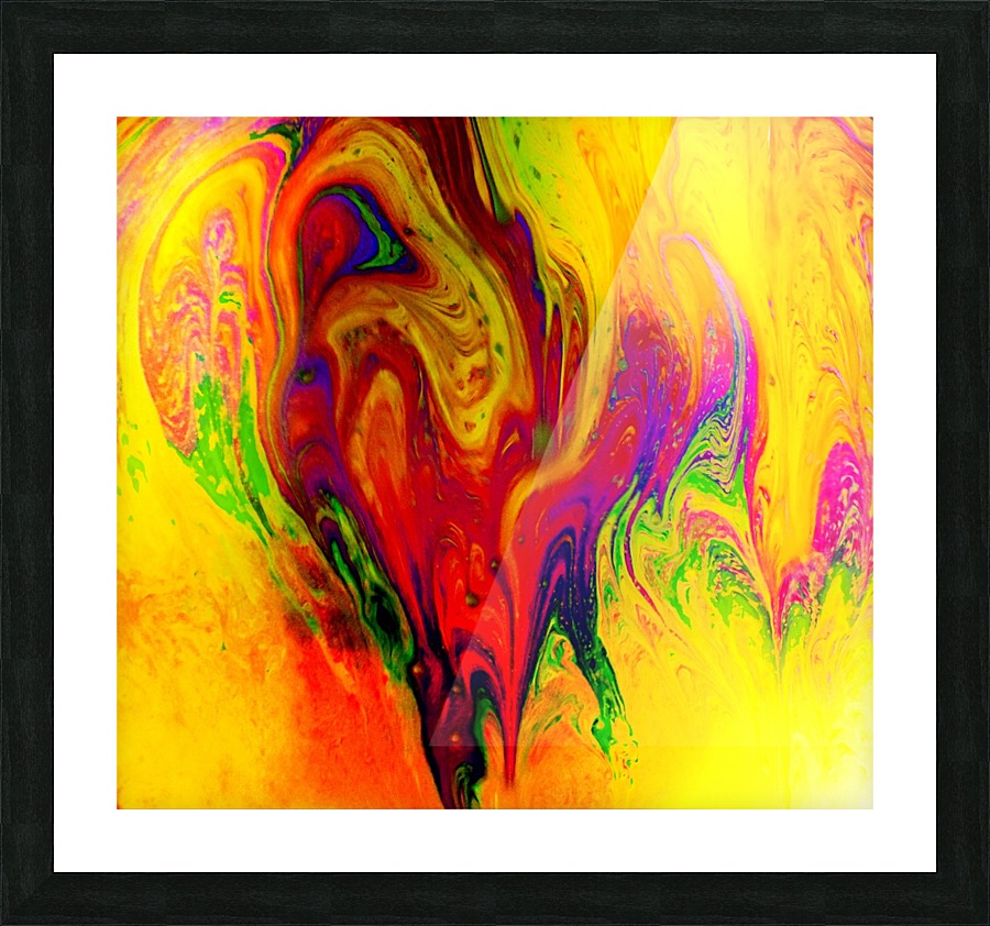 Bubbles Reimagined 53 Picture Frame print