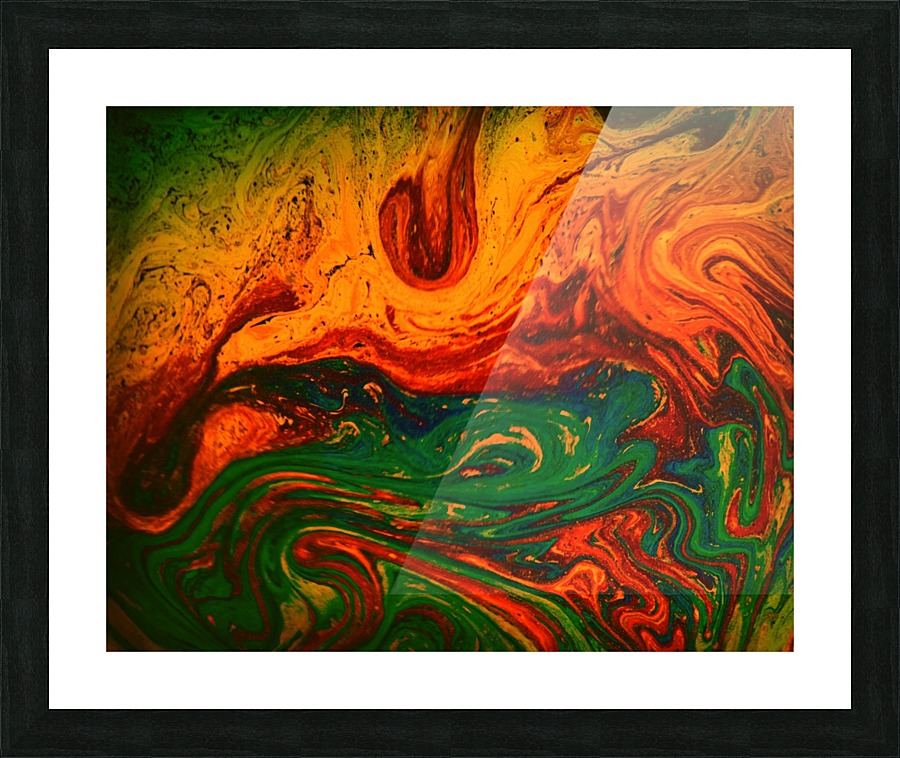 Bubbles Reimagined 52 Picture Frame print