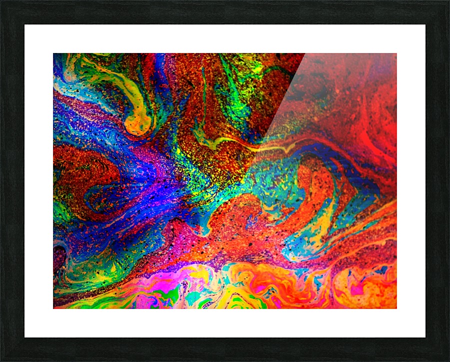 Bubbles Reimagined 51 Picture Frame print