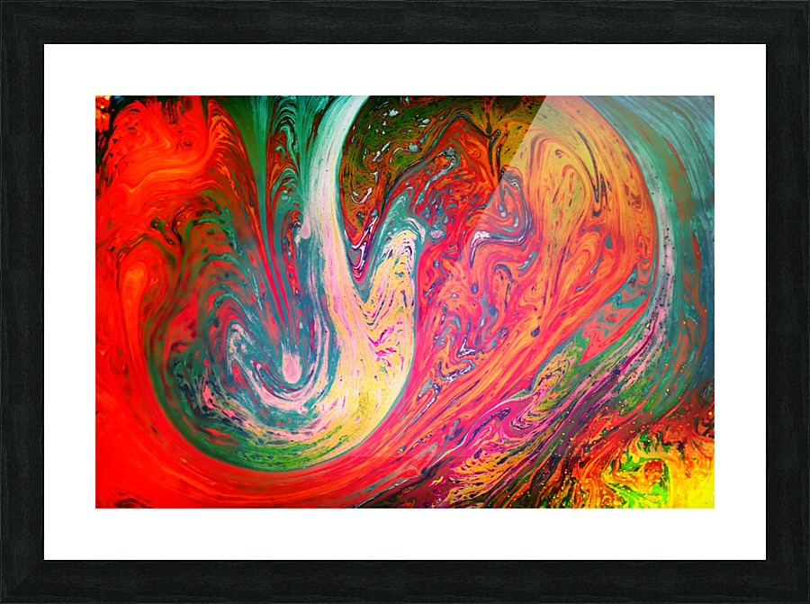 Bubbles Reimagined 34 Picture Frame print