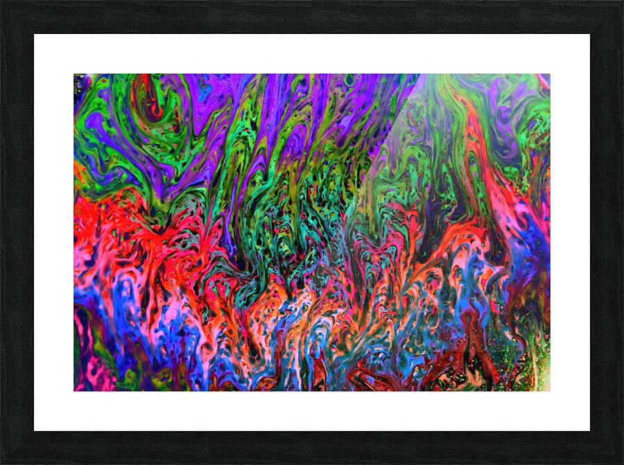 Bubbles Reimagined 33 Picture Frame print
