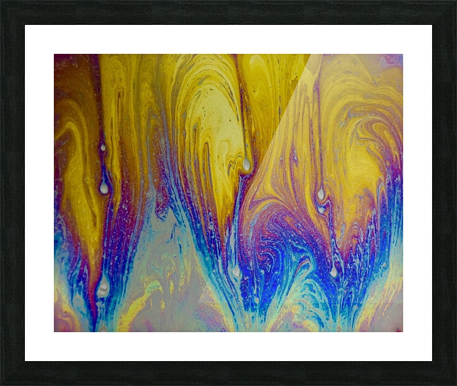 Bubbles Reimagined 32 Picture Frame print