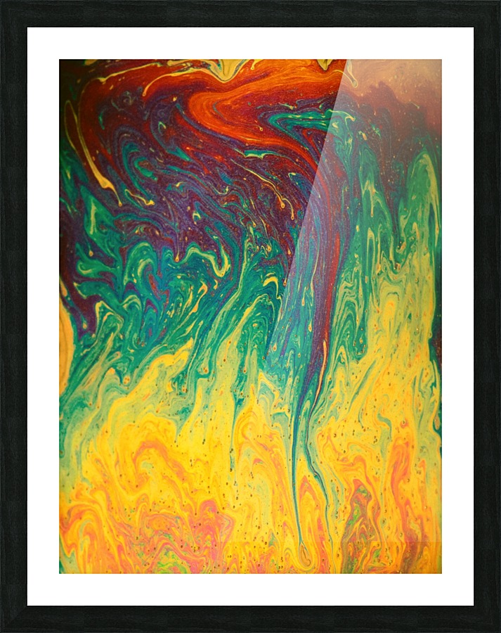 Bubbles Reimagined 22 Picture Frame print