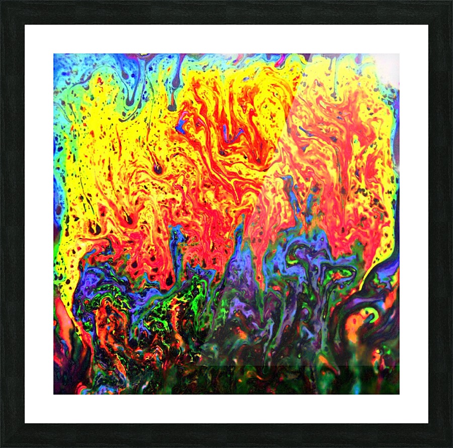 Bubbles Reimagined 12 Picture Frame print