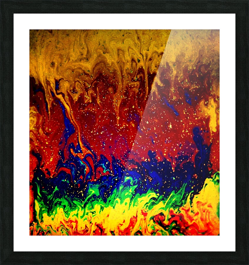 Bubbles Reimagined 6 Picture Frame print